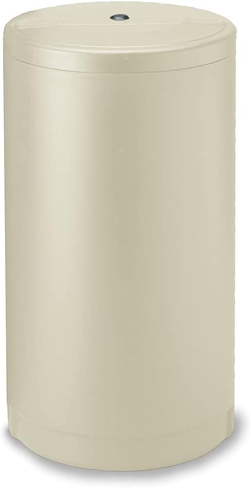 AFWFilters 18"x33" Almond Round Salt Brine Tank with Float for Water Softeners
