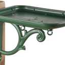 Outdoors Bird Feeder - Tray for Wild Birds and Squirrels for Outside - Cardinal, Finch, Thistle Bird, Woodpecker, Bluebird and More - Outdoor Feeding Station for Garden and Yard - Heavy Duty Platform