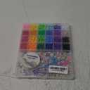 LIS HEGENSA Pony Bulk Plastic Kandi Beads for Necklace Jewelry, Bracelets Making, Hair Braiding, Crafts Braids Kits for Girls, 24 Color,1000 Pieces