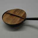 12.5 Inch Carbon Steel Wok For Electric, Induction and Gas Stoves (Lid, Spatula and User Guide Video Included)