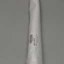 NECAUX 17 Inch Round Frosted Table Cover Protector, 1.5mm Thick Upgraded Version, Unshrinkable Waterproof Plastic Tablecloth Protector Circle Table Pad Placemat for Coffee Table End Table Night Stand