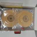 30 PCS Colostomy Bags Convex Ostomy Bag Two Piece Colostomy Supplies, Drainable Ostomy Pouches for Uneven Wrinkled Skin Irregular Stoma, 45mm Max (20 x Bags+10 x Convex Barriers)