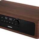 SoundBeast Stereo Shelf System with CD Player, Bluetooth, FM Radio, USB Playback, Aux in, Optical in, Alarm Clock, & Remote Control