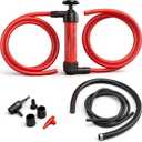 HORUSDY Multi-Use Siphon Fuel Transfer Pump Kit for Gas Oil and Liquids