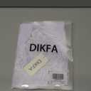 DIKFA Lingerie for Women Lace Babydoll Sleepwear V Neck Open Front Chemises Sexy Spaghetti Strap Nightgown