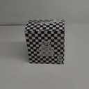 Porlien Checker Porcelain Flower Vase Home Decor  5.5' High