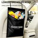 Car Trash Bags Hanging, 50 Pack Leakproof Waterproof Disposable Auto Garbage Bags