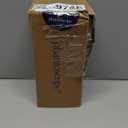 Phantoscope Pack of 2 Farmhouse Decorative Solid Throw Decorative Pillow Cover Burlap Linen Trimmed Tailored Edges Off White 24 x 24 inches, 60 x 60 cm