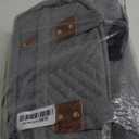 Tuwubi Diaper Bag Backpack, Baby Essentials Travel Tote Bag, Multi function Waterproof Backpacks, Travel Essentials with Stroller Straps & Pacifier Case - Grey