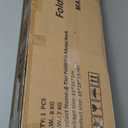 Himix Storage Shelves with 20 Hooks, 4-Tier Foldable Shelves for Storage, Folding Shelf Unit Pantry Shelves with Wheels, Metal Shelving Storage Rack Shelf for Kitchen Garage Home, Black - No Assembly