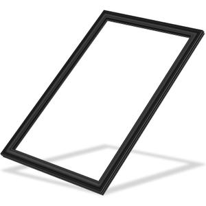 Upgraded WR24X10080 Refrigerator Door Gasket Seal Compatible with GE Refrigerator, 40.75" x 32.4" Fridge Door Seal Replacement Part replace 913815, AP3184420, PS296766, Black Refrigerator Gasket