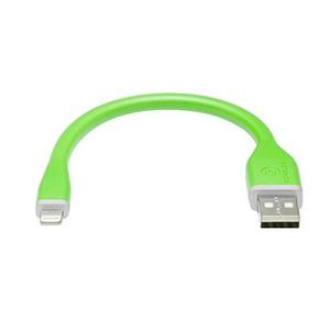 CELLCandy Ultra Flexible 6inch Charge and Sync USB-to-Micro USB Cable - GREEN