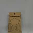 OFFIDIX Plant Mister,Glass Spray Bottle Small Watering Can Indoor 6.3" Tall Vintage Pumpkin Style Plastic Top Pump One Hand Mister Spray Bottle for Indoor Potted Plants (Olive Green)