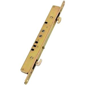 Hoconnie 11-3/4" Multi-Point Mortise Lock with Face Plate for Sliding Patio Glass Door, 2 Point Mortise Lock Replacement Fit 3-15/16" Handle H.C.| Anti-Slam Pin| Patio Screen Sliding Door