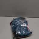 Ficerd 3 Pack Women's Long Sleeve Shirts, Cotton Crew Neck Tunic Tops Casual Loose Fit Pullover Sweatshirts Curved Hem Shirts (X-Large, Black, Dark Green, Magenta)