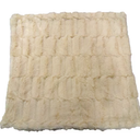 Allen Roth Ivory 2Pack Velvet Pillow Covers With Zipper