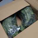 2 Pcs 48 Inch Fake Ferns, Look Real 101 Leaves Artificial Boston Ferns for Outdoors Large, Lush UV Resistant Faux Ferns for Outdoor Planter Large, Outdoor Faux Plants for Porch Patio Home Decor