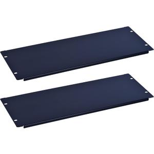 RackPath 4U Blank Rack Mount Panel Spacer for 19in Server Rack Enclosure or Network Cabinet 2 Pack