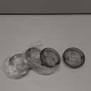 NTHREEAUTO 4PCS Smoked Turn Signals Lens Cover Front Rear Lenses Compatible with Yamaha V-Star V-Max Virago 250 650 750 Road Royal Star