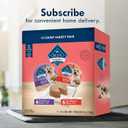 Blue Buffalo Delights Natural Adult Small Breed Wet Dog Food Variety Pack, Made with Natural Ingredients, Filet Mignon Flavor Pat & Porterhouse Flavor Pat, 3.5-oz. Cups (12 Count, 6 of Each) (EXP 04/23/27)