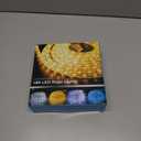 Brizled Warm White Rope Lights, 18ft 216 LED Rope Lights Waterproof, 120V Plugin White Christmas Light Connectable with Clear PVC Tube, Indoor/Outdoor Decorative Tube Light for Backyards, Garden Patio