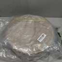 Yunlly Set of 48 Burlap Round Placemats Bulk Burlap Farmhouse Placemats Heat Resistant Round Table Mats Circle Jute Charger Place Mats Thanksgiving Christmas Rustic Table Decorations(11.8 in,Brown)