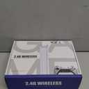 Upgrade Retro Gaming Console Pro, Wireless Retro Game Stick Console with 20000+ Games, Built-in 23 Game Emulators, Video Games Plug and Play with Upgrade Dual 2.4G Wireless Controllers White (64G)