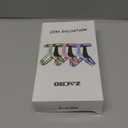 Zacro LED Reflective Vest Running Gear, 5 Lights Colors High Visibility Reflective Running Gear Rechargeable Light Up Running Vest for Walking Running Cycling, Adjustable for Men Women Kids (Bright Green)