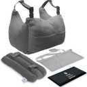 Zomaple Mastectomy Pillow - Post Surgery Pillow, Mastectomy Recovery Must Haves, Breast for After Heart Surgery, Reduction & Augmentation Patients Sleeping, Recovery Seatbelt Protection-Surgery Gift (Grey)