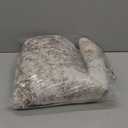 UERMEI 4ft Round Area Rug Living Room Rugs - 4x4 Washable Neutral Modern Abstract Soft Thin Rug Indoor Floor No Slip Rug Carpet for Bedroom Under Dining Table Home Office Decor - Brown Grey