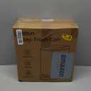 Cesun Small Bathroom Trash Can with Lid Soft Close, Step Pedal, 6 Liter / 1.6 Gallon Stainless Steel Garbage Can with Removable Inner Bucket, Anti-Fingerprint Finish (Matt Black)