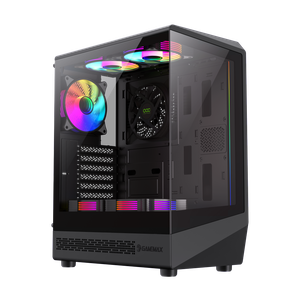 GAMEMAX Vista COC AB Black ATX Mid Tower Case