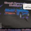 60 Inch Arrow 528smd LED Truck Tailgate Light Bar Strip, Amber Sequential Turn Signal, RED Strobe Warning Brake Light Kit