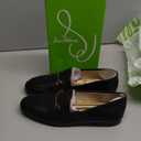 Sam Edelman Women's Loraine Loafer, Black Leather, 7 Wide