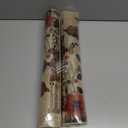 2 x Artoid Mode Cat Jack-O'-Lantern Pumpkin Halloween Doormat, Low-Profile Switch Rug Door Home Decor Mat Floor Mat for Indoor Outdoor 17x29 Inch (Beige)