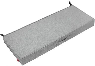 Pcinfuns Outdoor Bench Cushions,59 x 18 x 3 Inch Patio Furniture Water-Resistant Chair Cushion,Loveseat Garden Sofa Settee Couch Swing Pads with Handle and Adjustable Straps,Linen Gray
