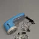 Fabric Shaver, Electric Lint Remover, Lint Shaver with 3 Replaceable Blades USB Rechargeable, Sweater Shaver, Clothes Shaver, Pilling Remover, Fabric Shaver Fuzz Remover for Clothes Furniture (Blue)