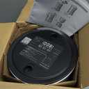 Petory Timed Automatic Cat Feeders - 4L Programable Dry Food Dispenser for Cats and Small Medium Dogs 6 Meals with Desiccant Bag Dual Power Supply 10S Voice Recorder (White)