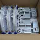 Ensenior 6 Pack 6 Inch LED Recessed Light, Dimmable, 2700K-5000K 5CCT, 1200LM High Brightness, 12W 120V, Damp Rated, ERL-12X-ETL, Ultra-Thin Canless Wafer Ceiling Light - ETL & FCC & IC (5000k/4000k/3500k/3000k/2700k - 5cct White)