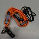 PcEoTllar Light up Dog Collar for Night Walking - LED Dog Collar Light Rechargeable Color Changing, Glow in The Dark Dog Collars Waterproof Glowing Dog Collars for Large Small Medium Dogs (L(19 inch-23.6 inch), Orange)