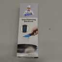 MR.SIGA Soap Dispensing Dish Brush, Kitchen Brush for Pot Pan Sink Cleaning, Black