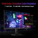 ASUS ROG Strix 27 4K HDR USB-C Gaming Monitor (XG27UCG) UHD (3840x2160) Dual Mode (4K 160Hz or FHD 320Hz), 1ms, Fast IPS, Extreme Low Motion Blur Sync, G-SYNC Compatible, AI Gaming