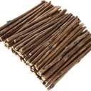 DIRBUY 300PCS 4 inch Wood Log Sticks for Crafts - Natural Twigs Sticks- Birch Wood Craft Sticks for DIY Rustic Home Decor School Projects Crafting Filler, 0.08-0.15 Inch in Diameter