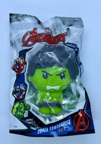 Marvel Avengers Foamies, Squishy Foam Super Heroes, Squishy Hulk, For Ages 4 Years Old & Up