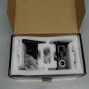 Speaker Wall Mount,Swivel & Tilt,All Aluminium Wall Speaker Mount for Small Speakers,Hold up to 30lbs,HD-818,2 Packs(Black)