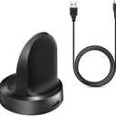 Galaxy Watch Charger 42mm 46mm, Replacement Charging Dock Cradle for Samsung Galaxy Smart Watch SM-R800 SM-R810 SM-R815 Gear S2 S3 Sport