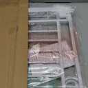 Grownsy Baby Gate for Stairs- No Bottom Bar, Adjustable Width 29.8 to 43.5 for Child and Pet, Dog Gate with Auto-Close & One-Hand Operation, Screw-in Installation for Doorways and Indoor Use (White)