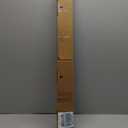 Ivilon Drapery Treatment Window Curtain Rod - Square Design 1 1/8 Rod. 28 to 48 Inch. Black