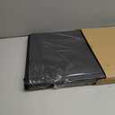 GEAoffice 16 Pocket Trading Card Binder for 1000+ Cards, Ringless Side-Loading 4x4 Card Binder with Zipper Closure, PU Leather 1024 Card Binder for MTG/TCG/Baseball/Sports&Game Cards, Black (16 Pocket - 17.5"  13.3")