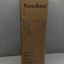 Pamo Babe Portable Crib Baby Playpen with Mattress and Carry Bag Grey